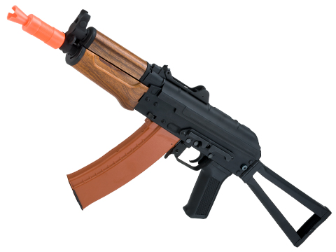 Matrix / CYMA Sport AKS74U Airsoft AEG Rifle with Imitation Wood Furniture (Package: Gun Only)