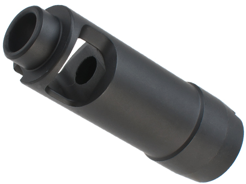 Matrix AK74 Type Steel Airsoft Flash Suppressor 