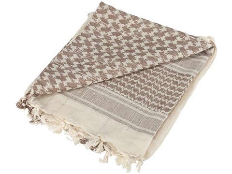 Matrix Woven Coalition Desert Shemagh / Scarves (Color: Tan - Brown)