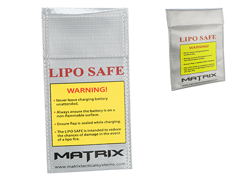 Matrix LIPO SAFE Lipoly Battery Charging Container Bag 