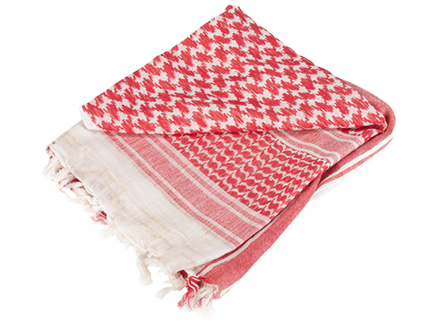 Matrix Woven Coalition Desert Shemagh / Scarves (Color: Red - White ...