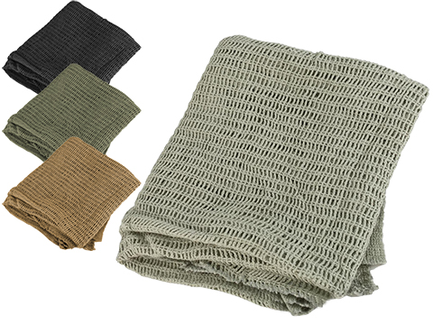 Matrix Cotton Sniper Veil Head Wrap (Color: OD Green)