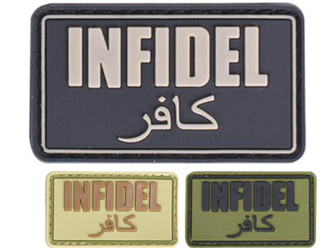 Matrix Infidel PVC IFF Hook and Loop Patch (Color: OD Green)