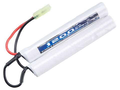 Matrix Small Type NiMH High Output Airsoft Battery (Model: Butterfly / 9.6V / 1200mAh)