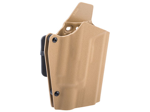 Matrix Lightweight Kydex Tactical Holster (Model: GLOCK 17 w/ X400 / Tan)