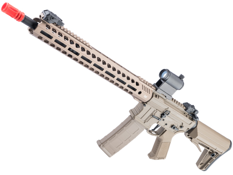 Matrix x Double Eagle M4 Airsoft AEG Rifle w/ M-LOK Handguard & Falcon Gearbox (Model: Rifle / Tan)