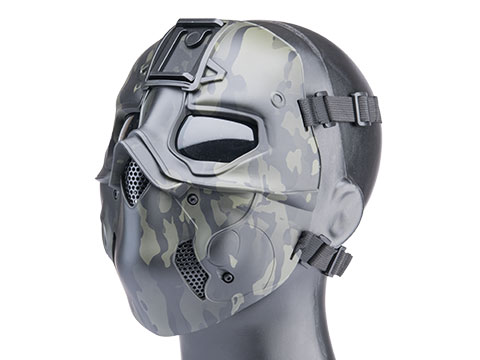 Matrix Full Face Mask w/ Integrated NV Mount (Color: Multicam Black)