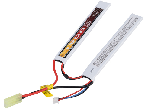 Matrix High Performance 7.4V Butterfly Type Airsoft LiPo Battery (Configuration: 1300mAh / 20C / Small Tamiya)