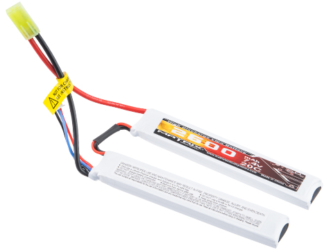 Intellect iPower 11.1v 1000mah 20c Airsoft Buffer Tube LiPo Battery Pack  (Configuration: Deans)
