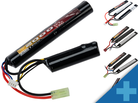 Matrix High Performance 11.1V Butterfly Type Airsoft LiPo Battery (Model: 2000mAh - 20C / Deans)