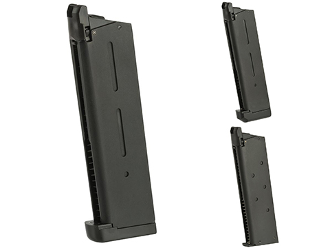 Matrix 25 Round Magazine for Marui-Spec 1911 Gas Blowback Airsoft Pistols (Style: Standard / Black)