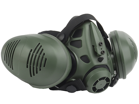 Matrix Non-Functioning Tactical Respirator Mask (Color: OD Green)