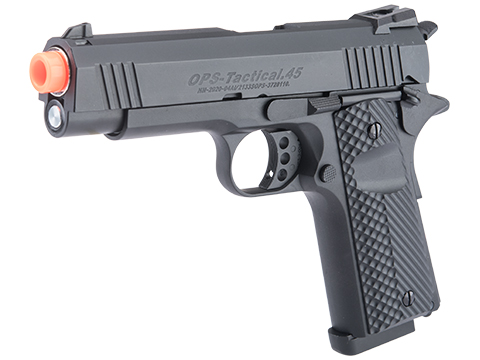 Matrix 1911 4.3 OPS Tactical Gas Blowback Airsoft Pistol (Model: Golf Ball Grips)