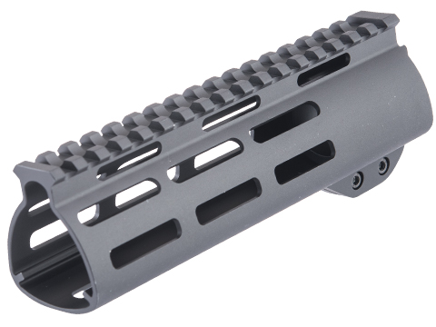 Matrix x Golden Eagle Triangular Free Float M-LOK Rail for M4/M16 Airsoft AEG Rifles (Model: 7 / Lightening Cut)