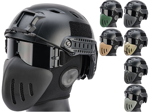 Matrix Knight Half Mask (Color: Multicam Black)