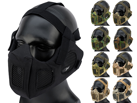 Matrix V5 Conquerors Mask Half Face Mask w/ Ear Protection and Ventilation 