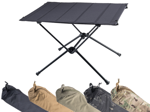Matrix Tactical Portable Folding Desk / Table (Color: Black)