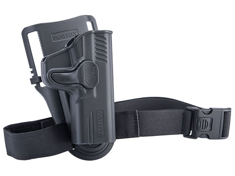 Matrix Hardshell Adjustable Holster for S&W M&P9 Series Pistols (Mount: Low Ride Mount)