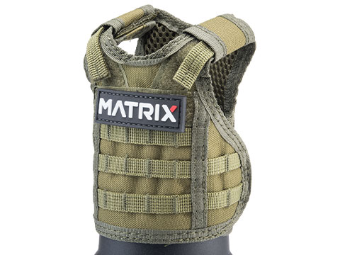 Matrix Tactical Plate Carrier Bottle Beer Cozy (Color: OD Green)