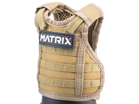 Matrix Tactical Plate Carrier Bottle Beer Cozy (Color: Coyote Brown)
