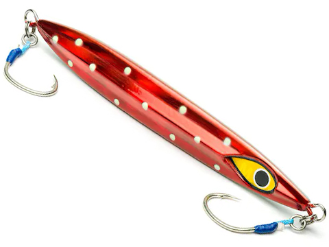 Mustad Rip Roller Slow Fall Fishing Jig (Color: Lumo Polkadot / 300g)