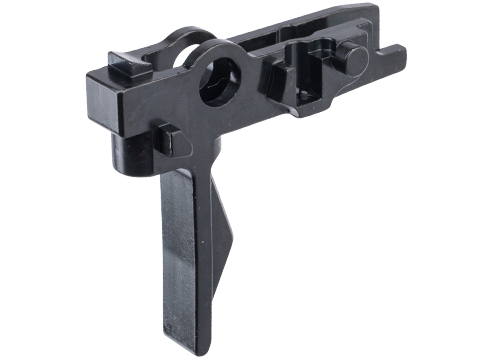 Modelwork Steel Trigger for for Tokyo Marui M4 MWS Gas Blowback Airsoft RIfles (Model: Flat)