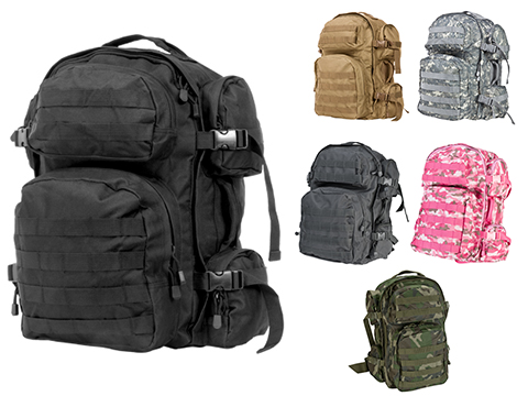 NcSTAR Tactical Assault Pack / MOLLE Backpack (Color: Woodland)