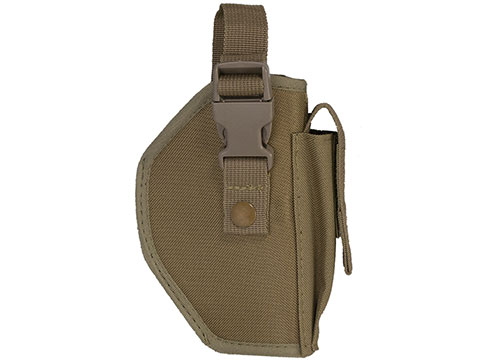 NcSTAR Belt Mounted Fabric Pistol Holster & Mag Pouch (Color: Tan ...