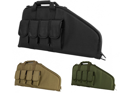VISM 28 Sub Machinegun / Pistol Carbine Length Nylon Gun Bag (Color: Black)