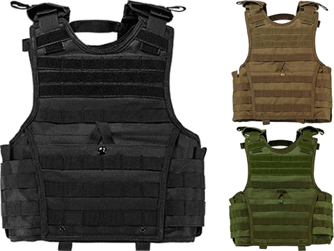 VISM / NcStar Expert Tactical Plate Carrier (Color: Black / Small)