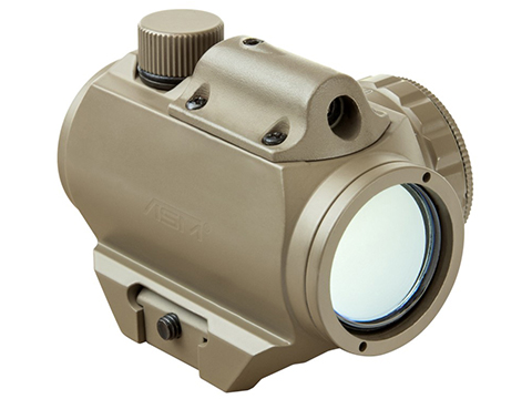 VISM by NcStar Micro Green Dot Sight w/ Integrated Laser Unit (Color: Tan)