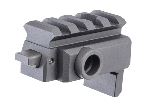 Northeast Airsoft CNC M1913 Stock Adapter for MP2A1 Gas Blowback Airsoft Submachine Guns