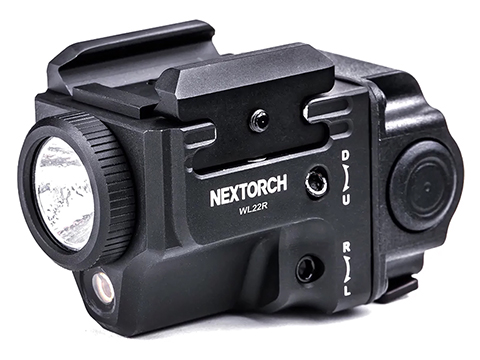 Nextorch 650 Lumen Tactical Weapon Light w/ Visible Laser Aiming Module 