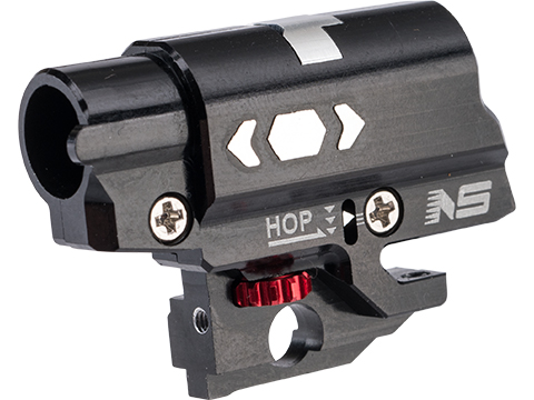 NexxSpeed CNC Aluminum Hop-Up Chamber for Tokyo Marui Hi-CAPA / 1911 Gas Blowback Airsoft Pistols (Color: Black)