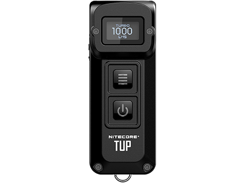 NiteCore TUP 1000 Lumen USB Rechargeable Pocket Flashlight (Color: Hi-Tech Black)