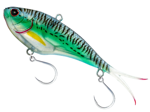 Nomad Design Vertrex Max Vibe Fishing Jig (Color: Silver Green