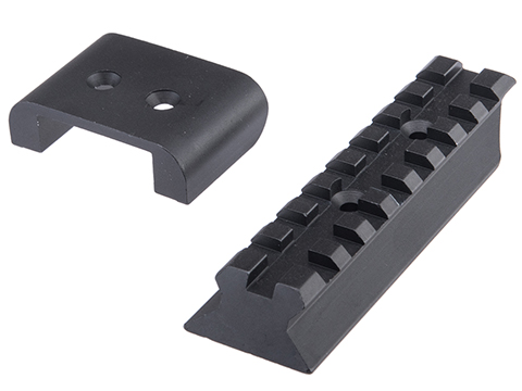 Novritsch CNC Aluminum Low Profile Conversion Kit for SSR90 Airsoft AEG SMGs (Color: Black)