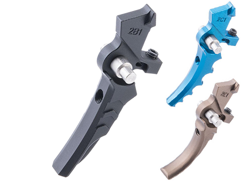 GATE Nova CNC Machined Aluminum Adjustable Trigger (Color: Blue / 2B1)