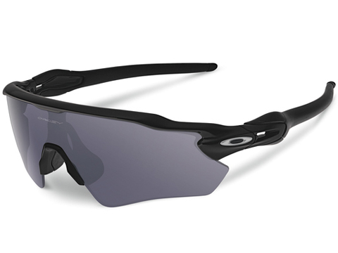 Oakley SI Radar EV Path Sunglasses (Color: Matte Black / Grey)