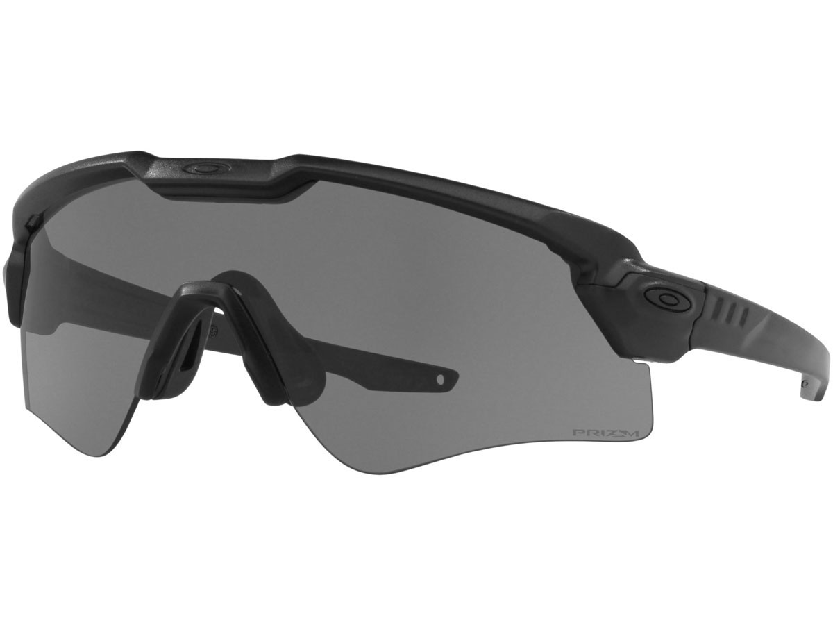 Oakley SI Ballistic M Frame Alpha Shooting Glasses Color Matte Black Prizm Grey Tactical Gear Apparel Eye Protection Eyewear Sunglasses Evike Airsoft Superstore