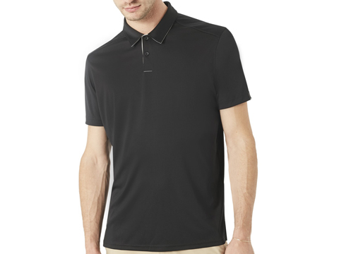 Oakley Divisional Golf Polo Shirt (Color: Blackout / Medium)