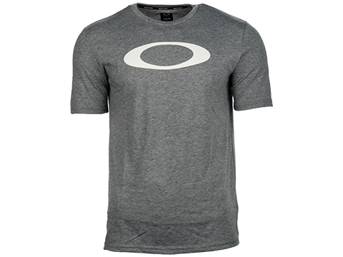 Oakley O-Bolt Ellipse Short Sleeve Logo Tee (Color: Heather Grey / Large)