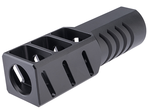 Flintlock Custom Workshop DTK SV3 Flash Hider for Tokyo Marui Saiga 12 Gas Blowback Shotgun