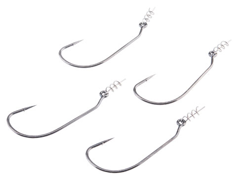 Owner TwistLOCK 3X Fish Hooks with Centering Pin, Size: 4/0 - 4 pack