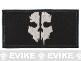 Matrix Ghost Embroidered Patch - Black