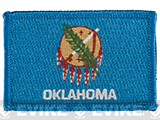 Matrix Tactical Embroidered U.S. State Flag Patch (State: Oklahoma The Sooner State)