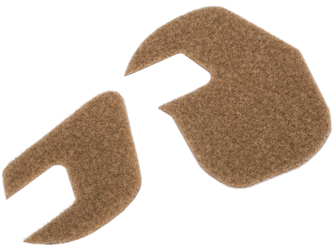 Earmor Hook-and-Loop Stick-On Panels for M31/M32 Headsets (Color: Tan)