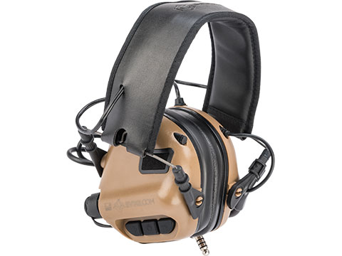 Earmor M32 Electronic Sound Amplifying Hearing Protector (Color: Coyote Brown)