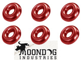 Evike.com Moondog Industries Universal Gas Fill O-Ring Set for Airsoft Gas Gun Magazines (Color: Pink)