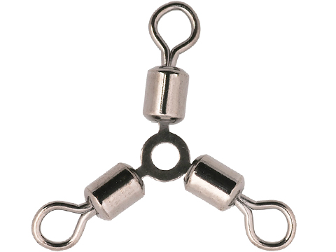 Owner Pro Parts - Stainless Steel w/ Black Chrome 3 Way Swivel (Size: #4 - 64 lb / 5 Pack)